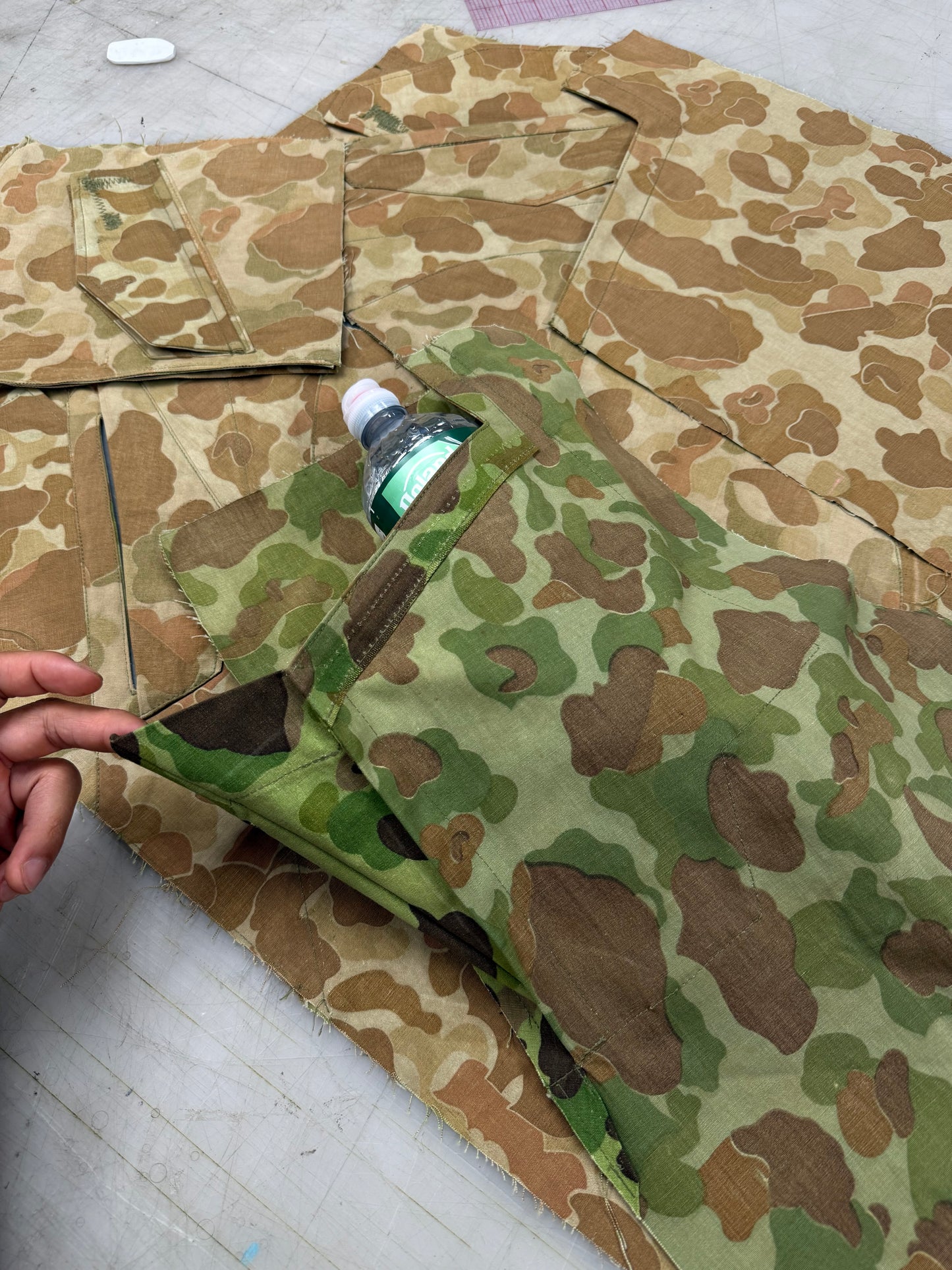 50s Mitchell Camo Reversible Paramarine Pants V2